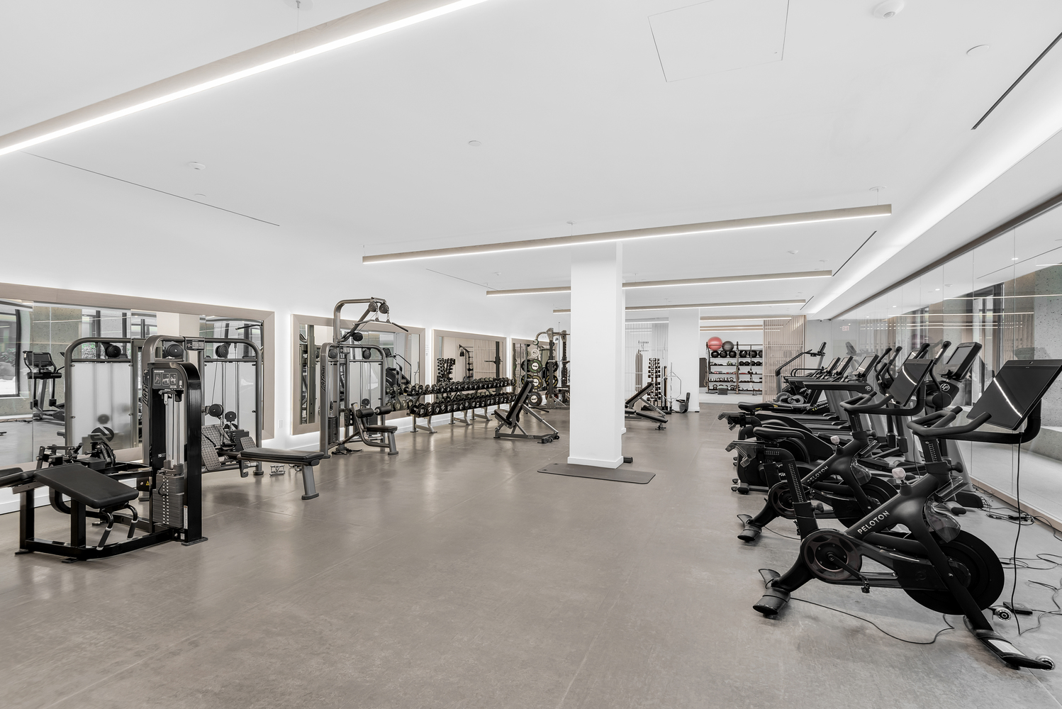 58 St Marks Place, Unit 406 Brooklyn, NY 11217 - Photo 5 of 6 a view of a room with gym equipment