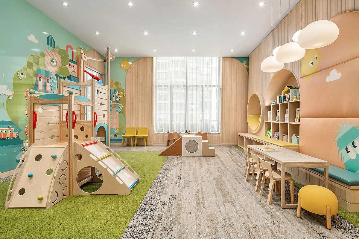 430 East 58th Street, Unit 38A Manhattan, NY 10022 - Photo 17 of 22 a living room with furniture and a large window