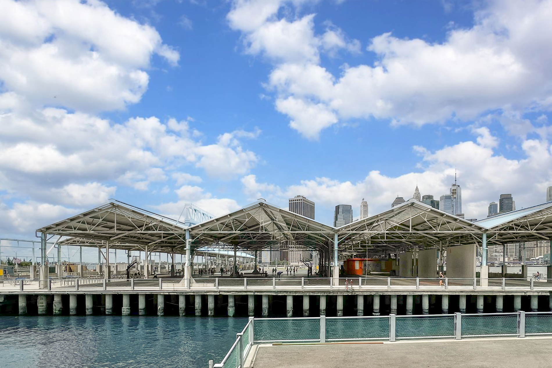 360 Furman Street, Unit 701 Brooklyn, NY 11201 - Photo 13 of 14 a view of a large building with lake view and boat