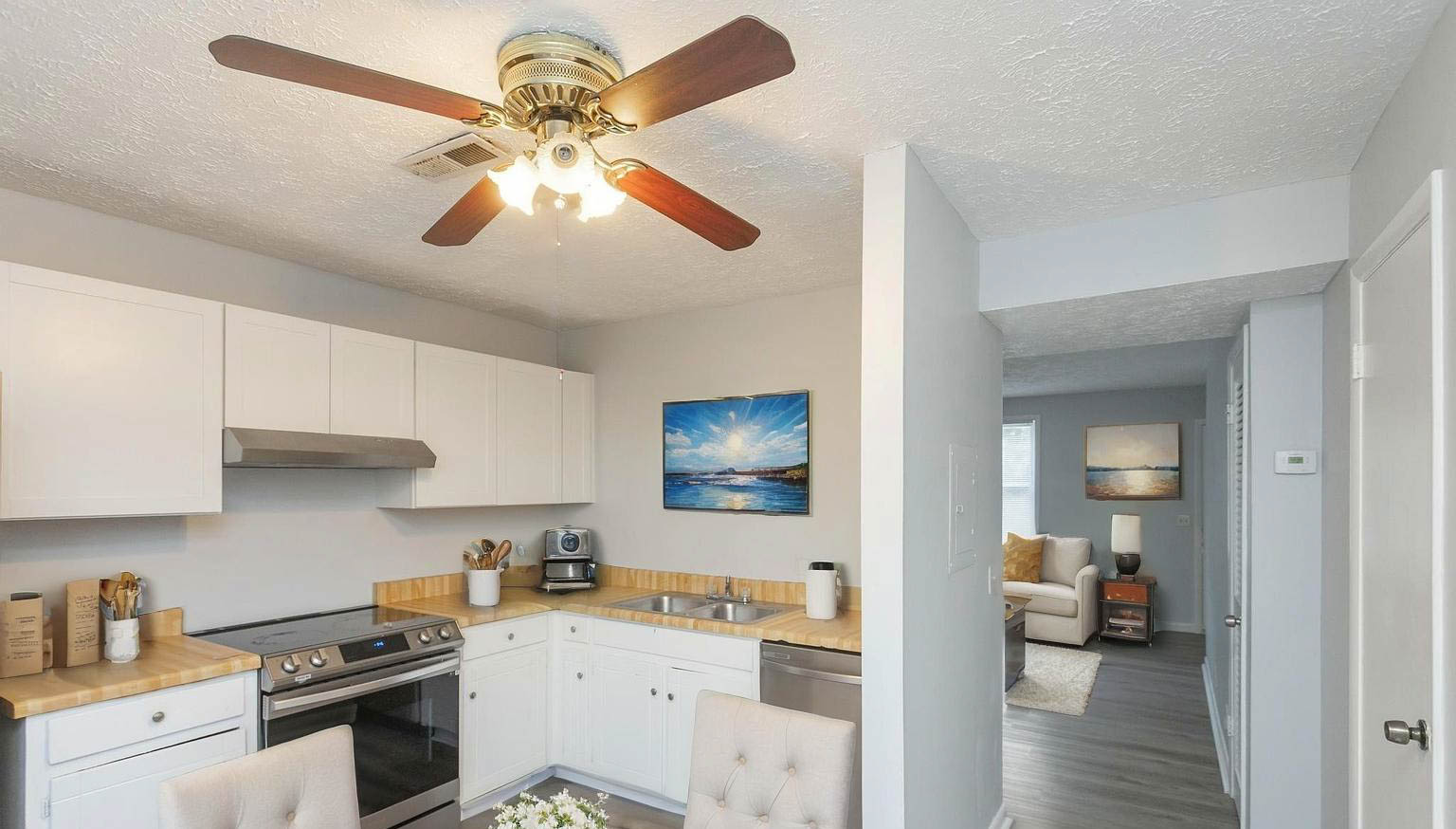 Falls Creek Drive, Unit 3307 & 3309 Nashville, TN 37214 - Photo 21 of 51 a kitchen with a refrigerator and a sink