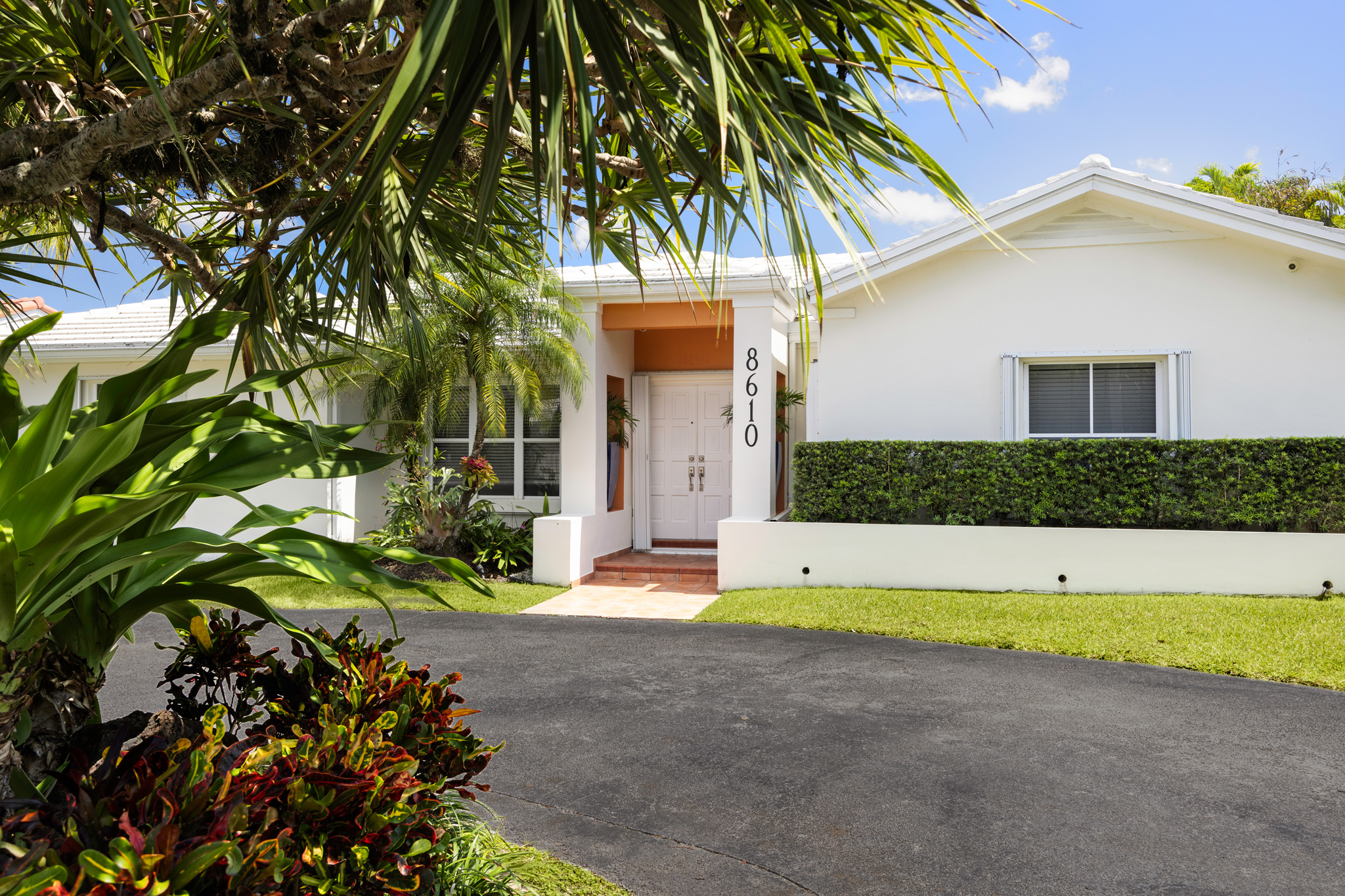 8610 Southwest 83rd Street Miami, FL 33143 - Photo 40 of 46 a view of an house with backyard and swimming pool