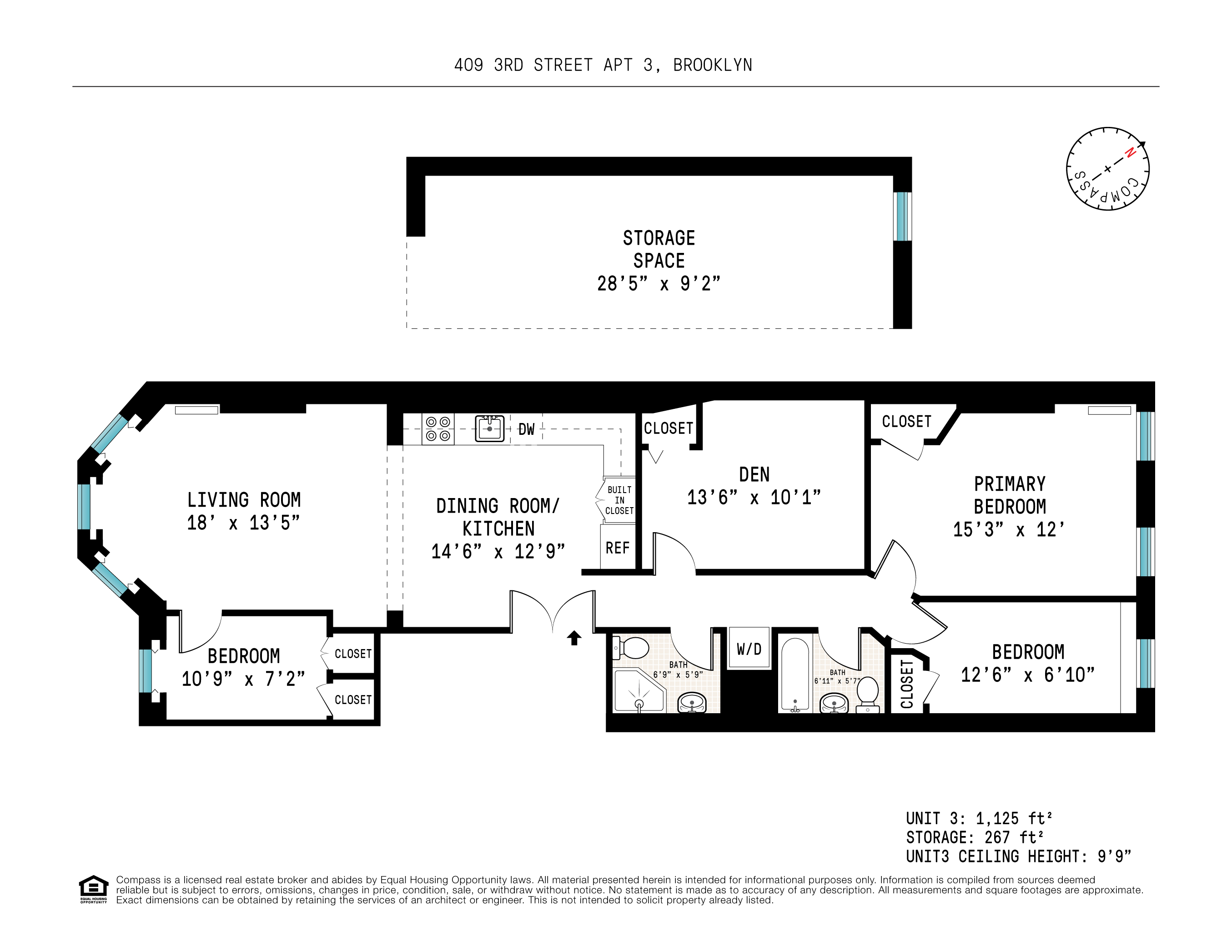 409 3rd Street, Unit 3 Brooklyn, NY 11215 - Photo 13 of 13 Gallery Image 13