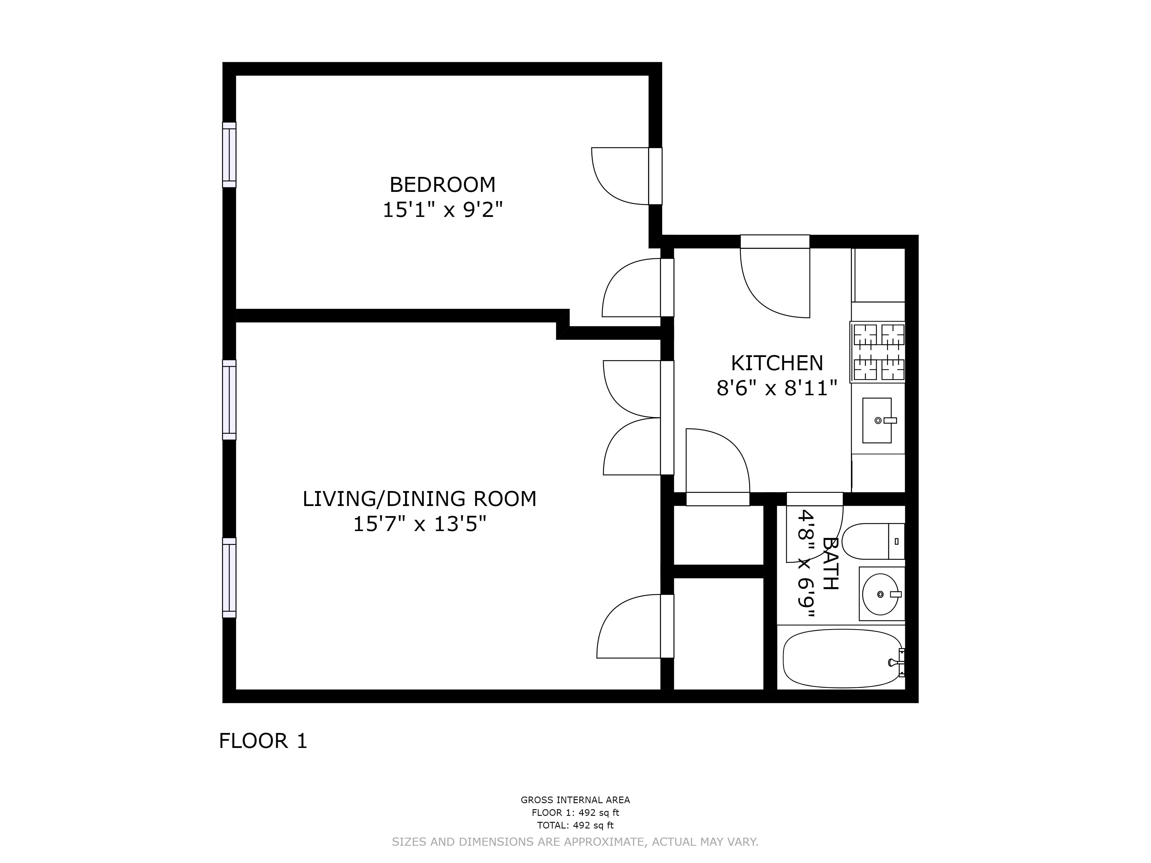 619 9th Avenue, Unit 4W Manhattan, NY 10036 - Photo 1 of 1