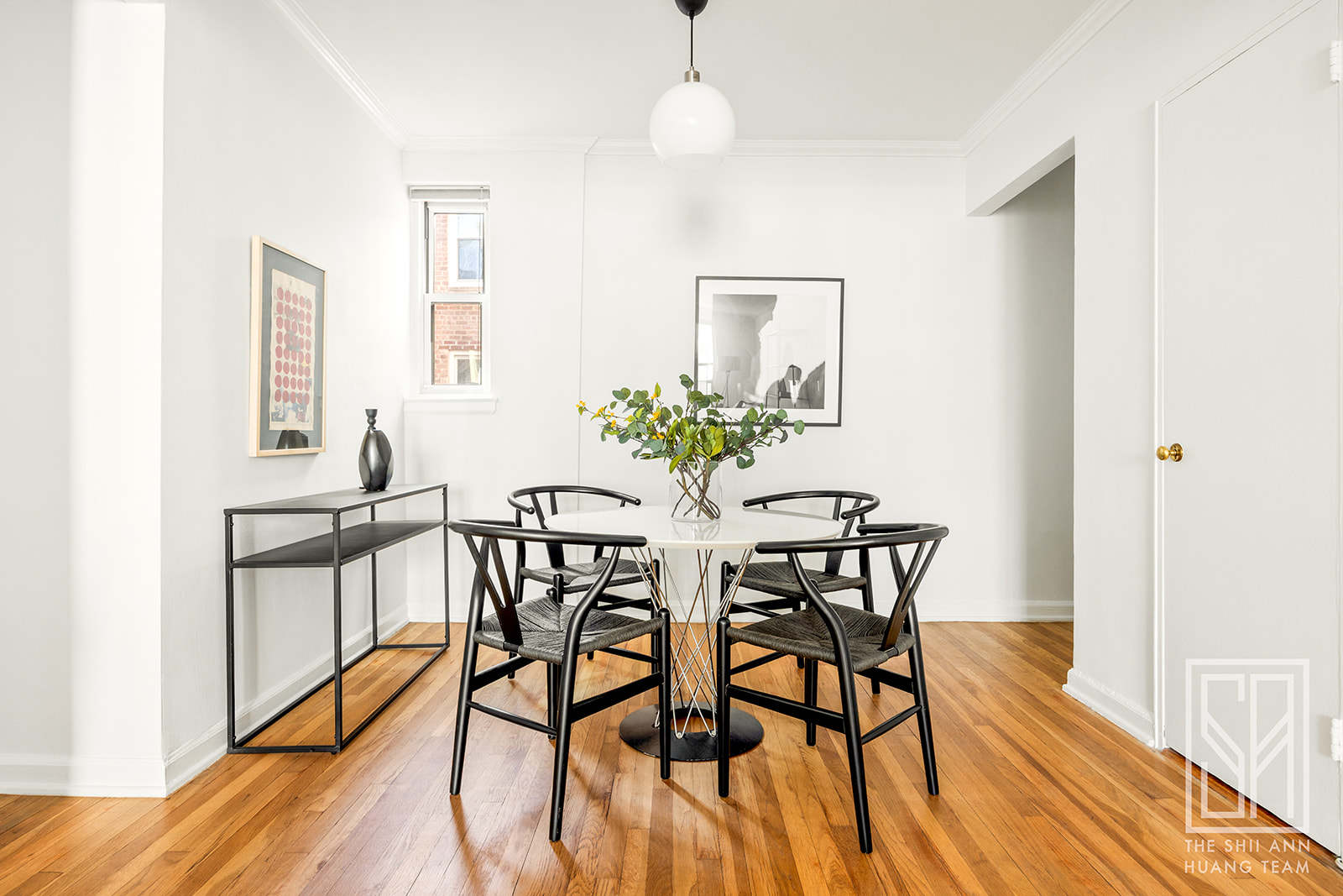 30 Monroe Place, Unit 5C Brooklyn, NY 11201 - Photo 4 of 9 a view of a dining room with furniture and wooden floor
