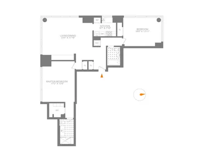 a picture of a floor plan
