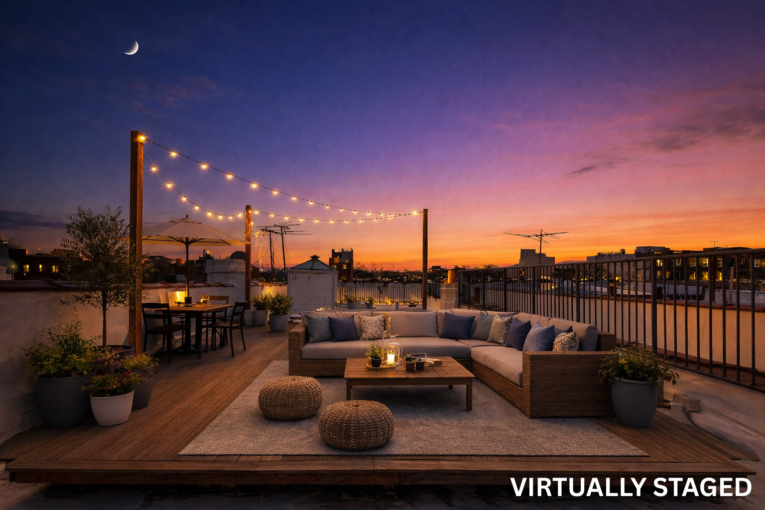 742 44th Street Brooklyn, NY 11220 - Photo 11 of 23 a view of a terrace with furniture