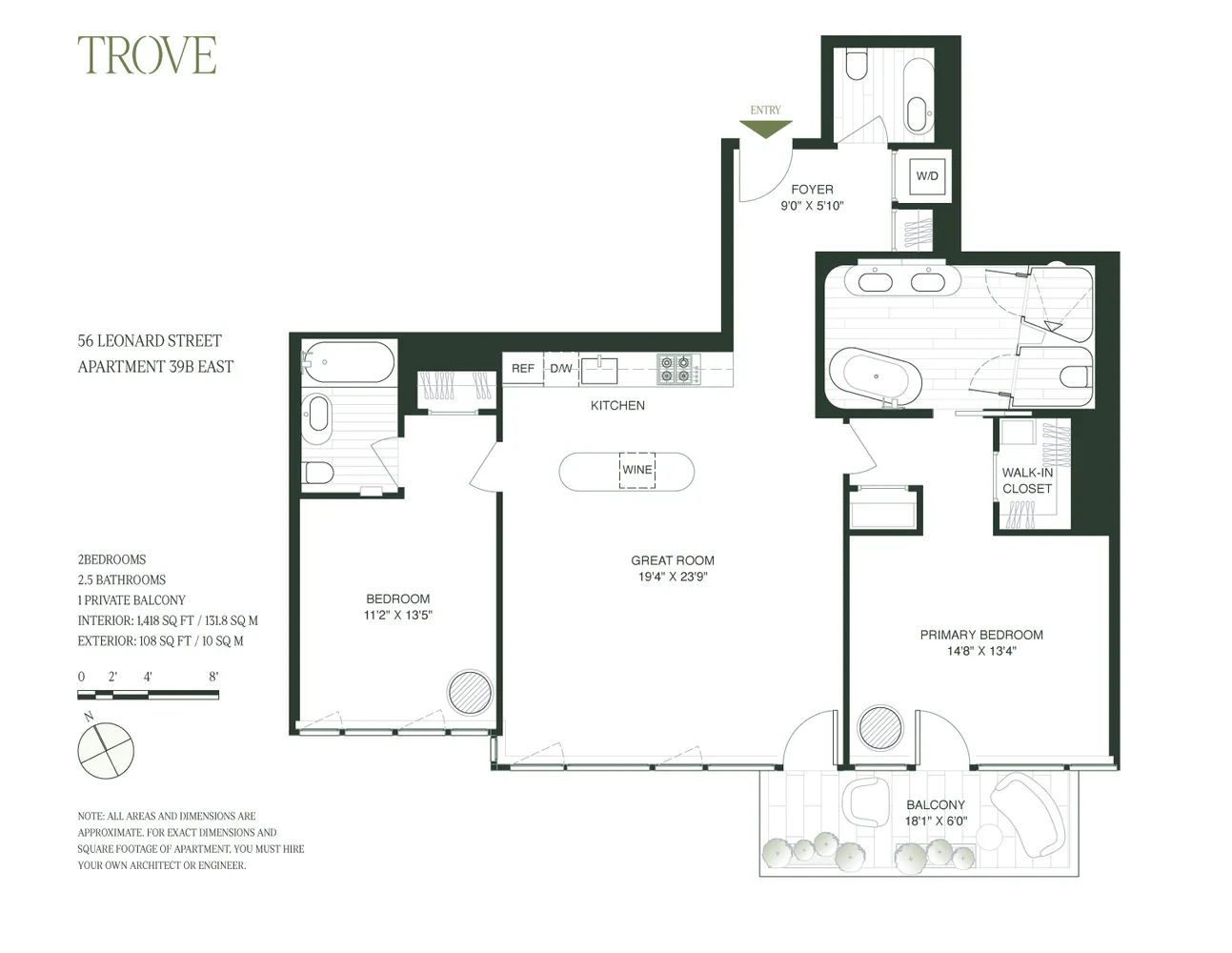 $20,000 | 56 Leonard Street, Unit 39BEAST | TriBeCa