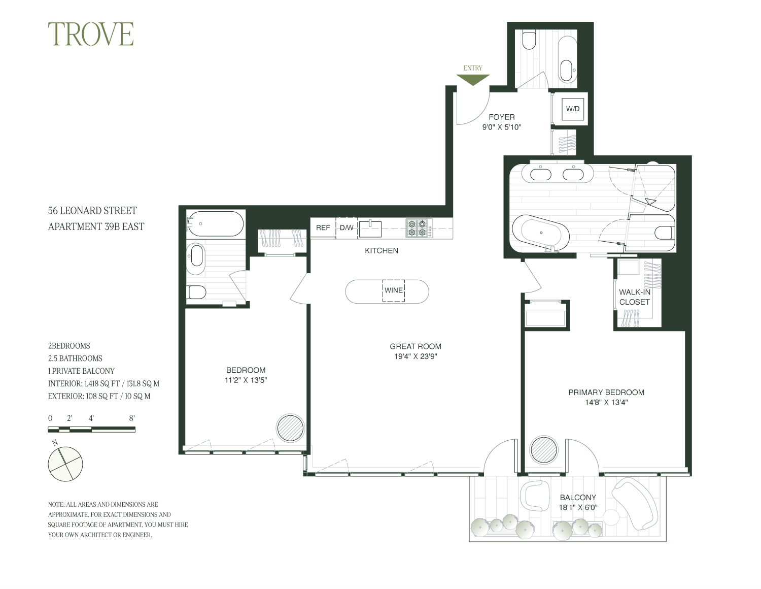 56 Leonard Street, Unit 39BEAST Manhattan, NY 10013 - Photo 18 of 18