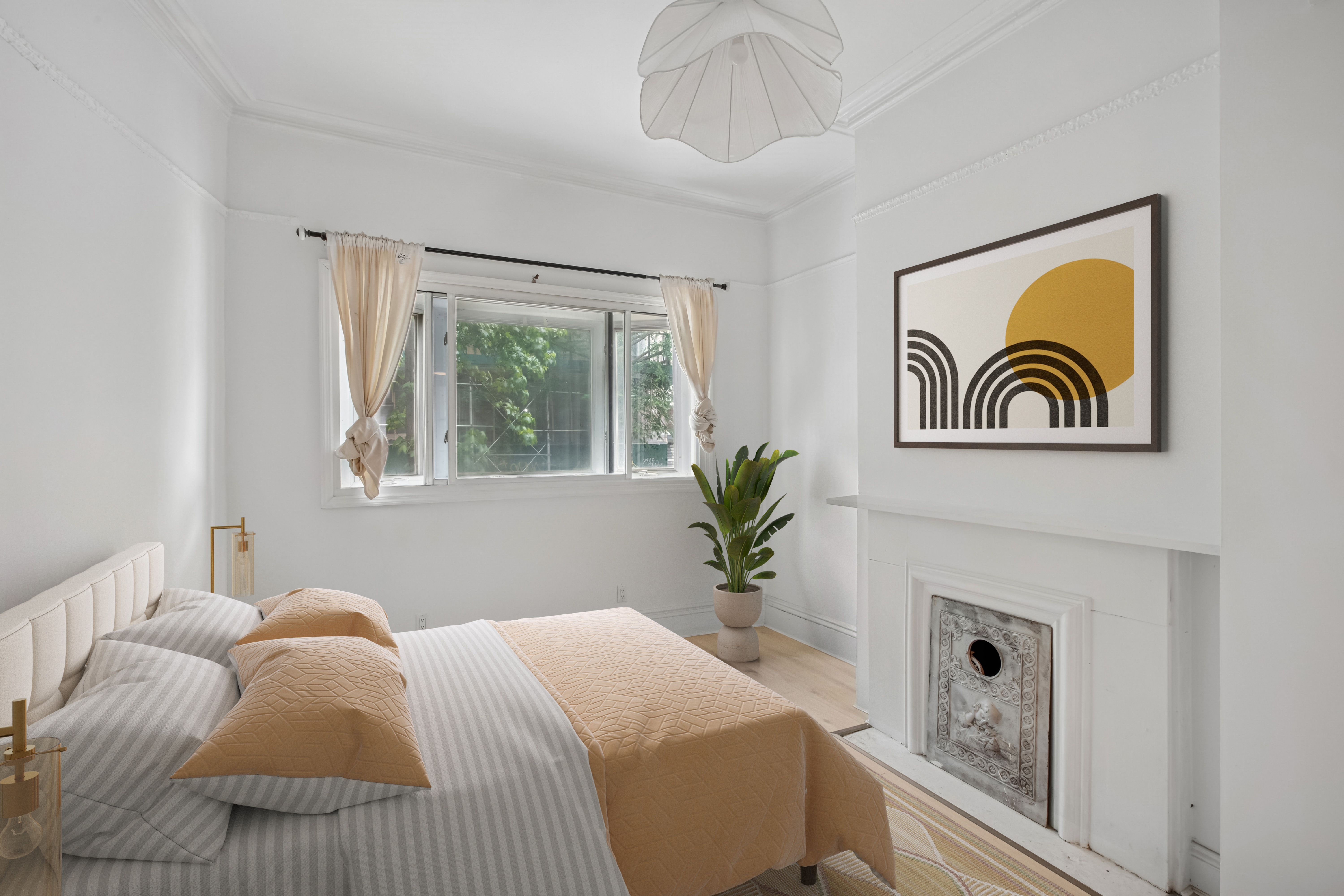 35 Jewel Street, Unit 1 Brooklyn, NY 11222 - Photo 8 of 11 a bedroom with a bed and a window