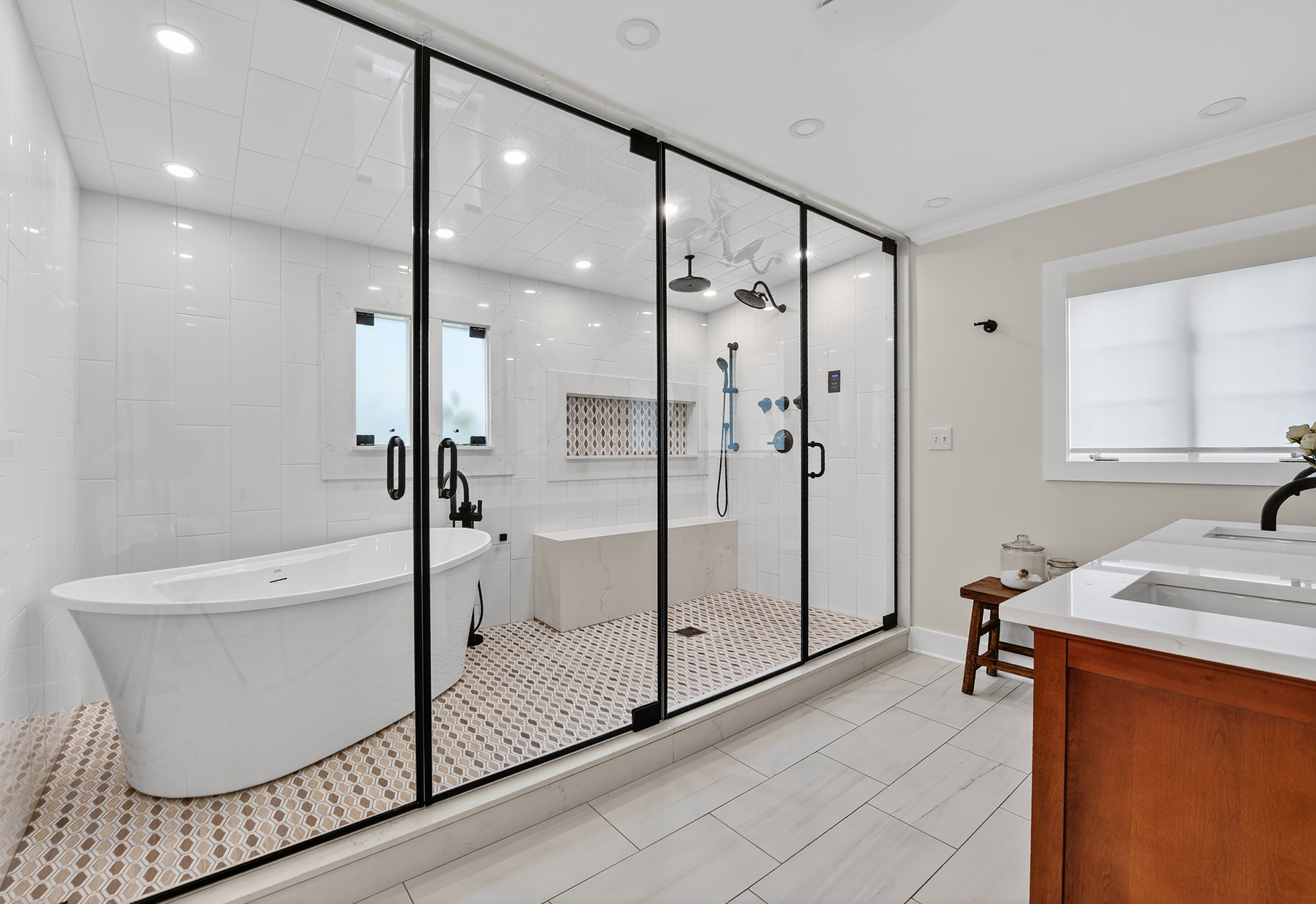 1205 Beaver Road Sewickley, PA 15143 - Photo 49 of 94 a bathroom with a shower and a tub