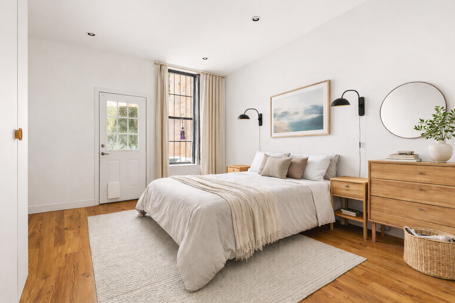 1153 Pacific Street, Unit 1 Brooklyn, NY 11216 - Photo 3 of 11 a bedroom with a bed and a dresser