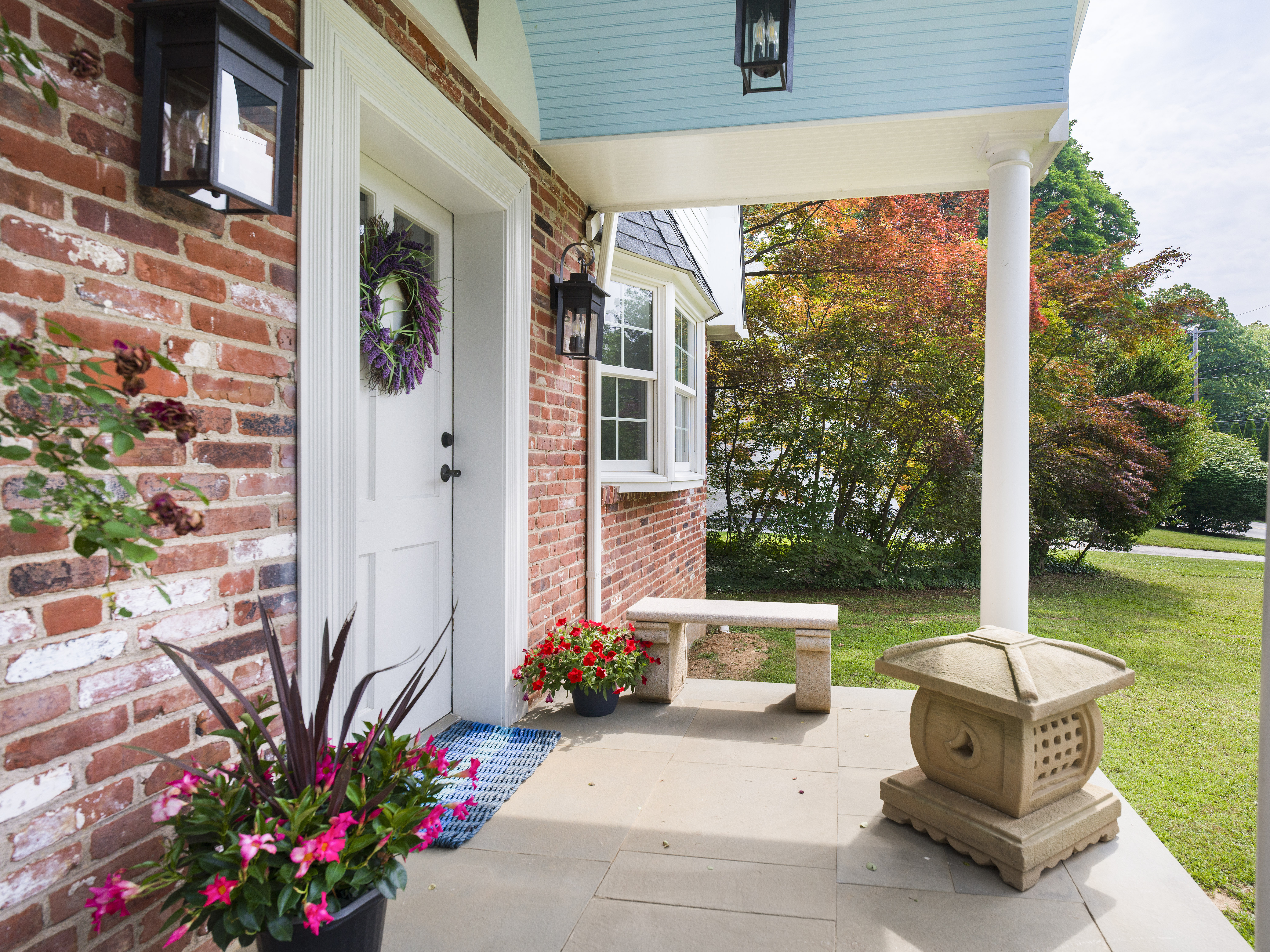 319 West Conestoga Road Devon, PA 19333 - Photo 2 of 38 a garden view with a seating space
