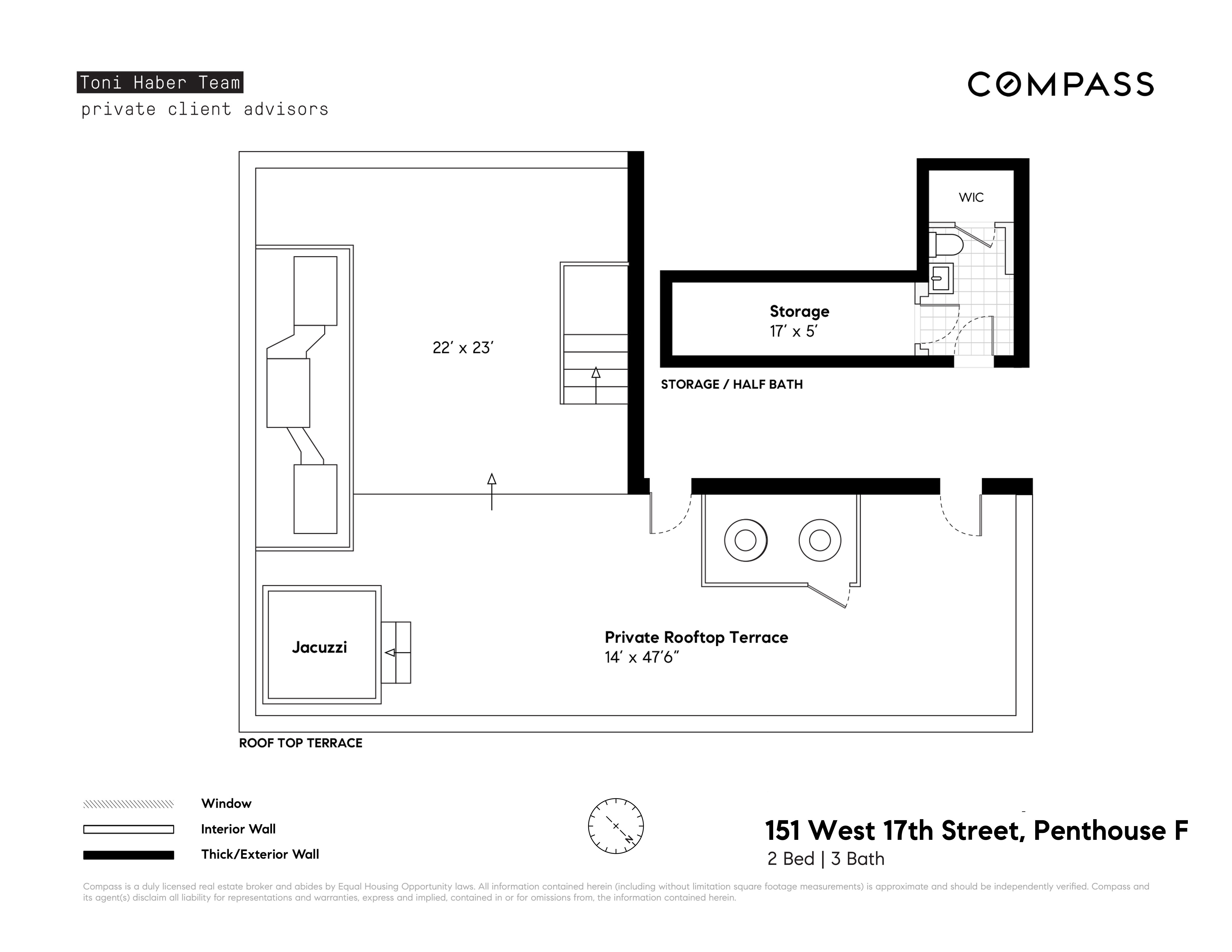 151 West 17th Street, Unit PHF-FURN Manhattan, NY 10011 - Photo 18 of 19