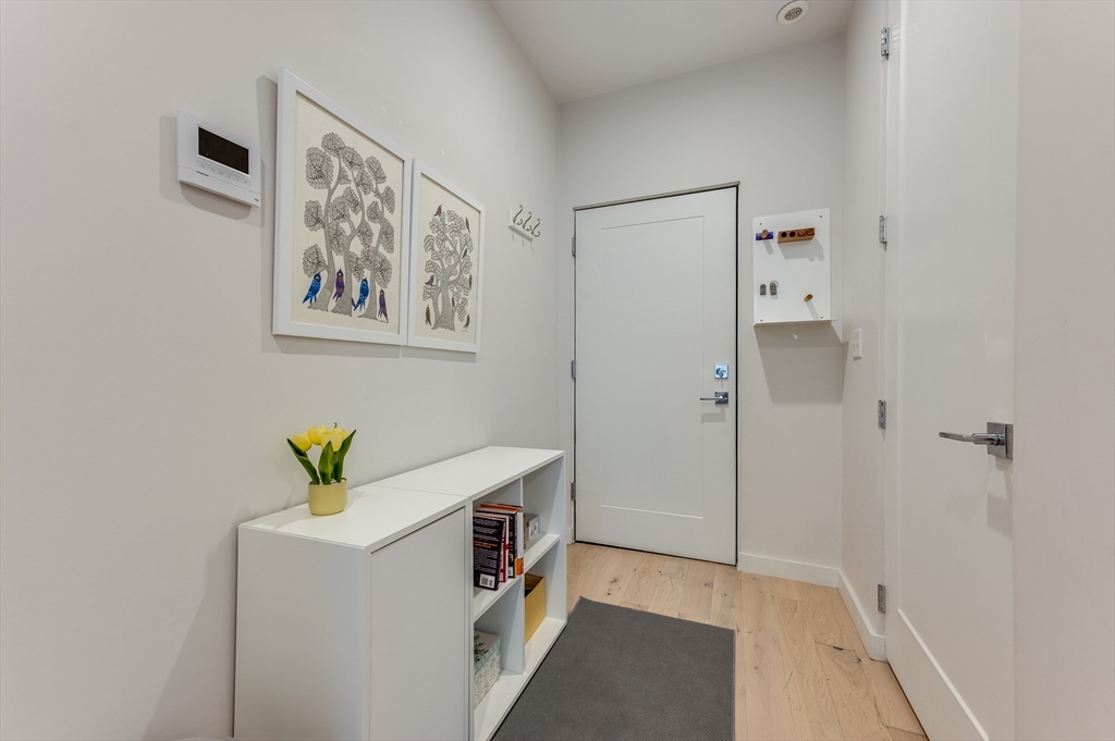 340 West 2nd Street, Unit 5 Boston, MA 02127 - Photo 17 of 26 a view of hallway with paintings on the wall
