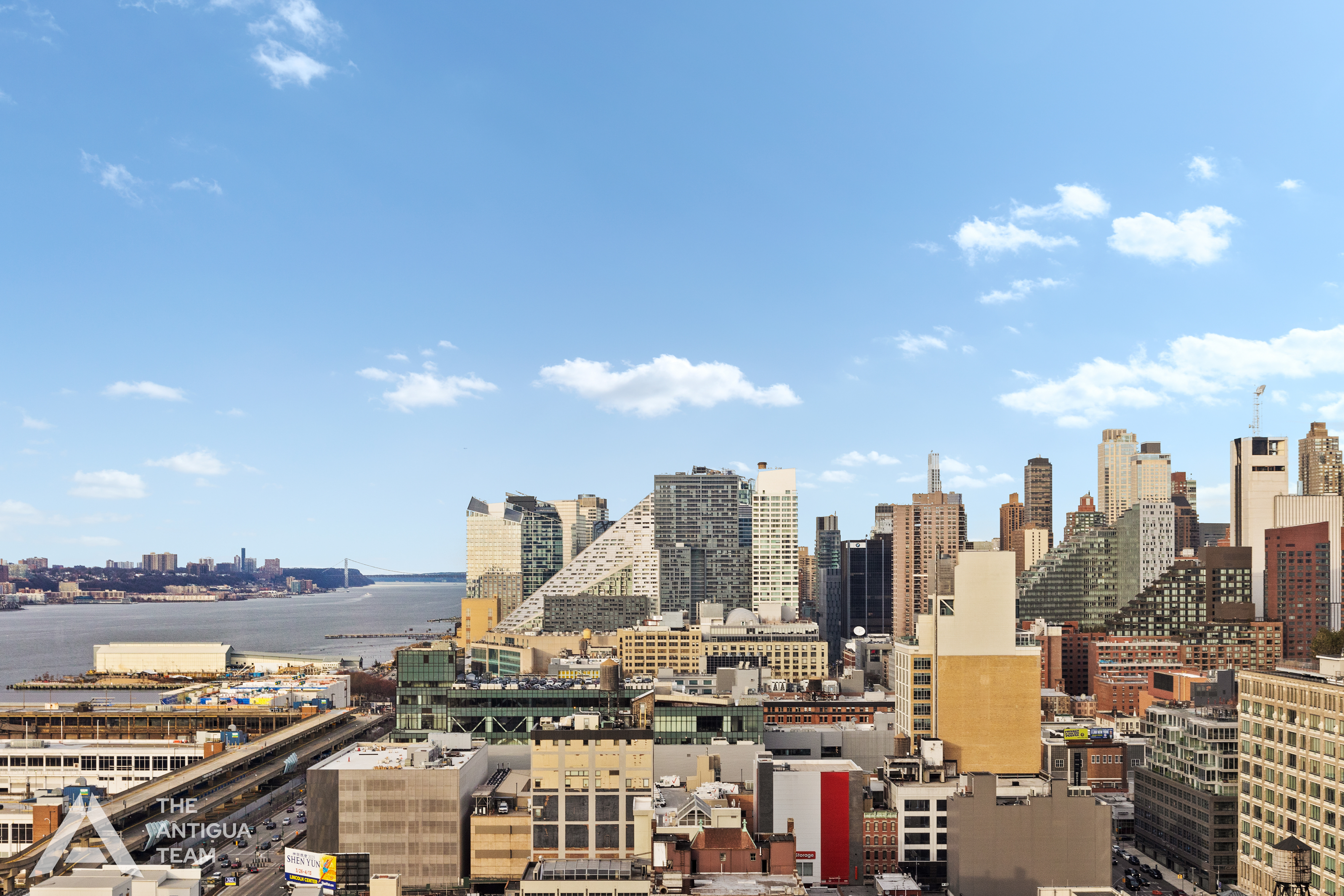 635 West 42nd Street, Unit 23E Manhattan, NY 10036 - Photo 9 of 16 a view of city and a ocean view