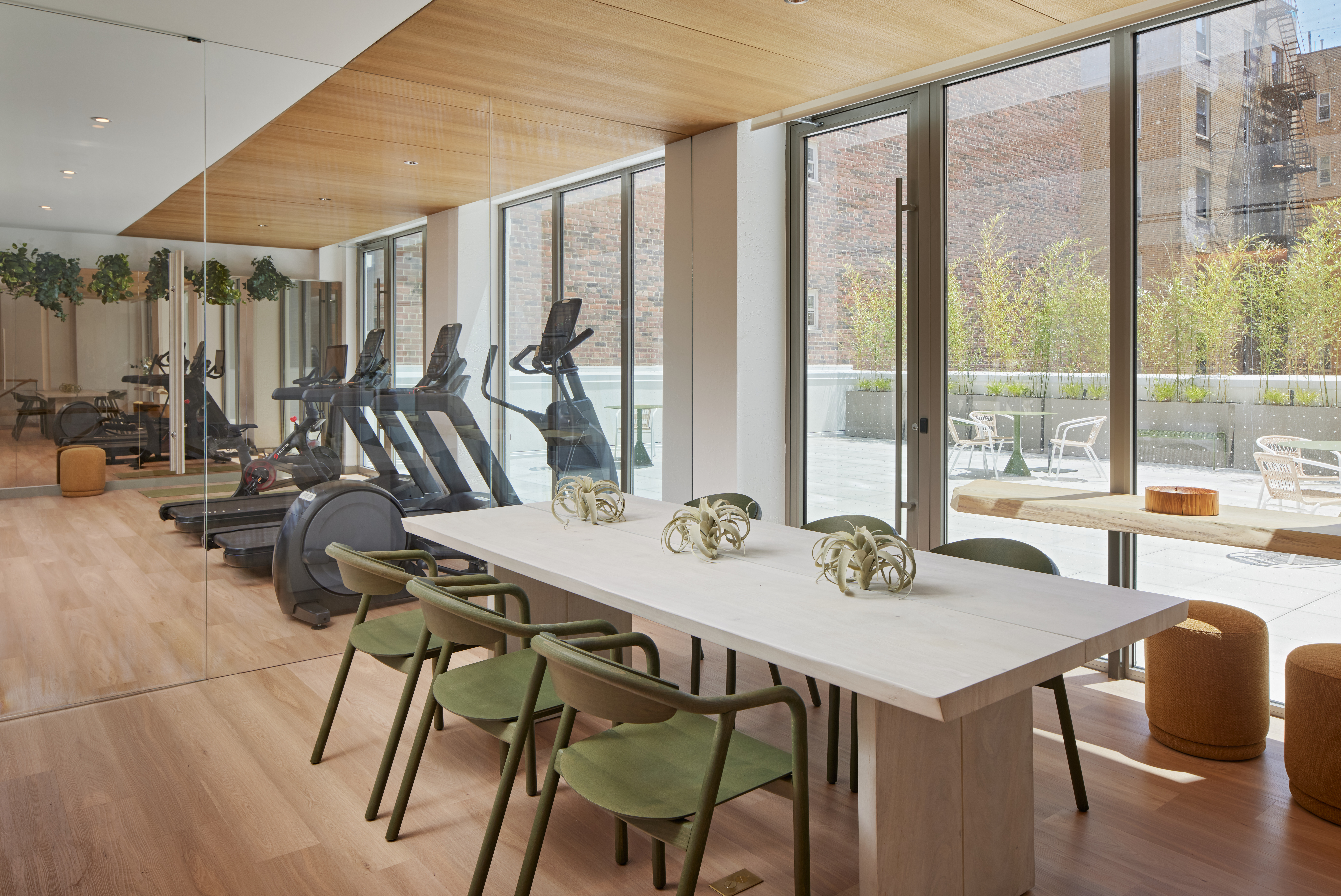 340 Lenox Road, Unit 4C Brooklyn, NY 11226 - Photo 11 of 25 a view of a dining room with furniture window and outside view