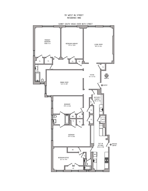 151 West 86th Street, Unit 8D Manhattan, NY 10024 - Photo 16 of 16