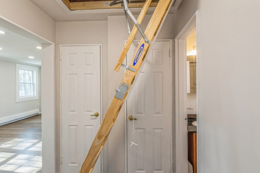 224-46 Horace Harding Expressway, Unit 630 Queens, NY 11364 - Photo 21 of 29 a view of an entryway with staircase