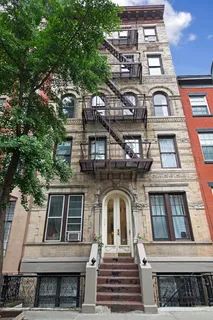 a front view of a building