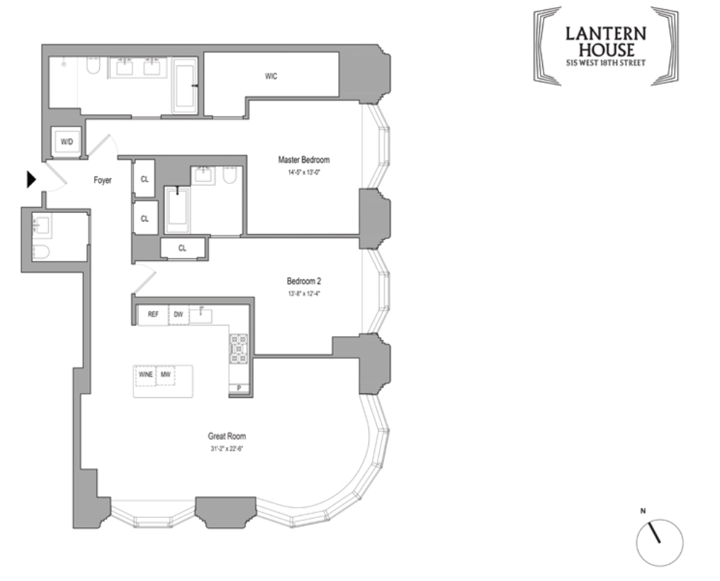 515 West 18th Street, Unit 816 Manhattan, NY 10011 - Photo 12 of 12 Gallery Image 12