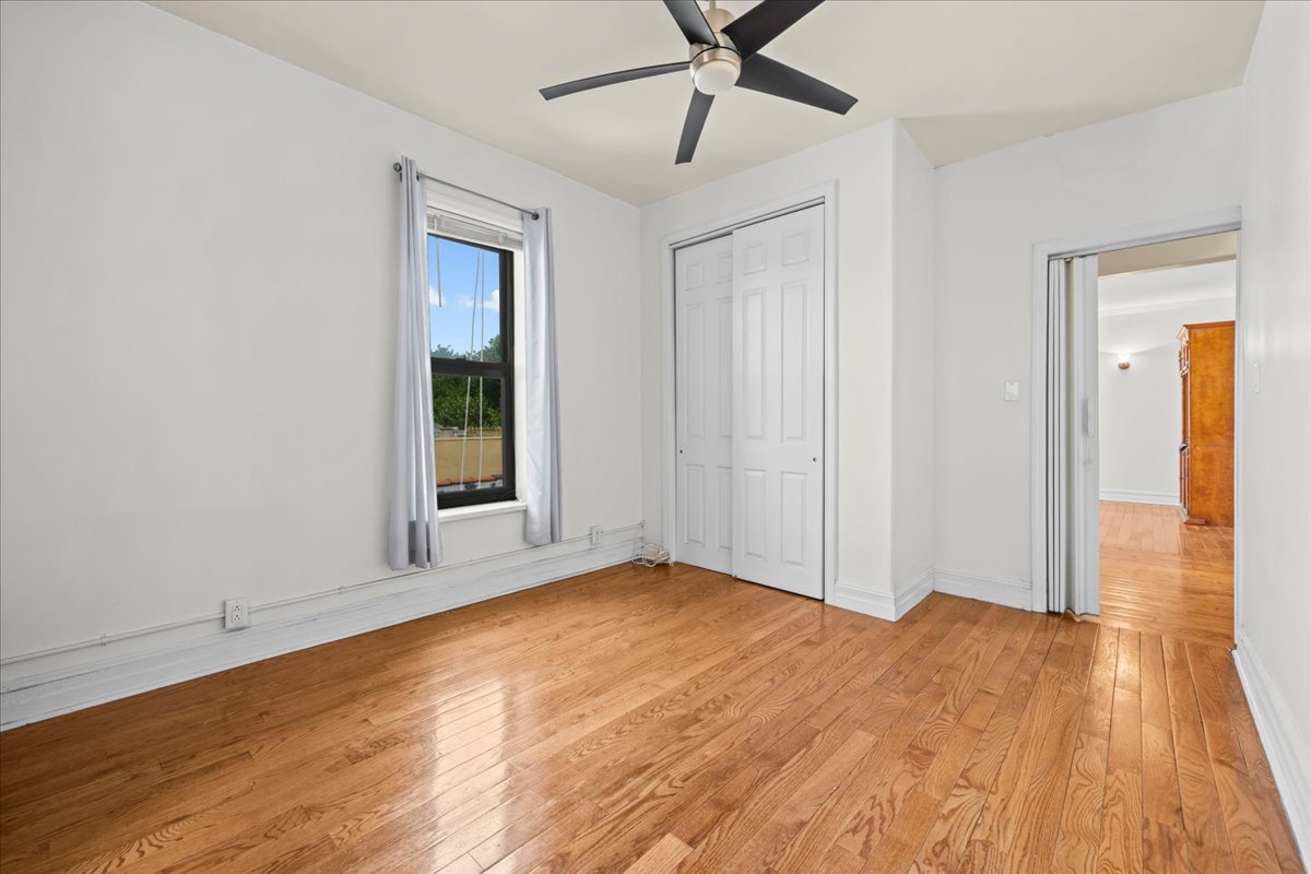 1710 Carroll Street, Unit D4 Brooklyn, NY 11213 - Photo 3 of 16 a view of a room with wooden floor and entryway