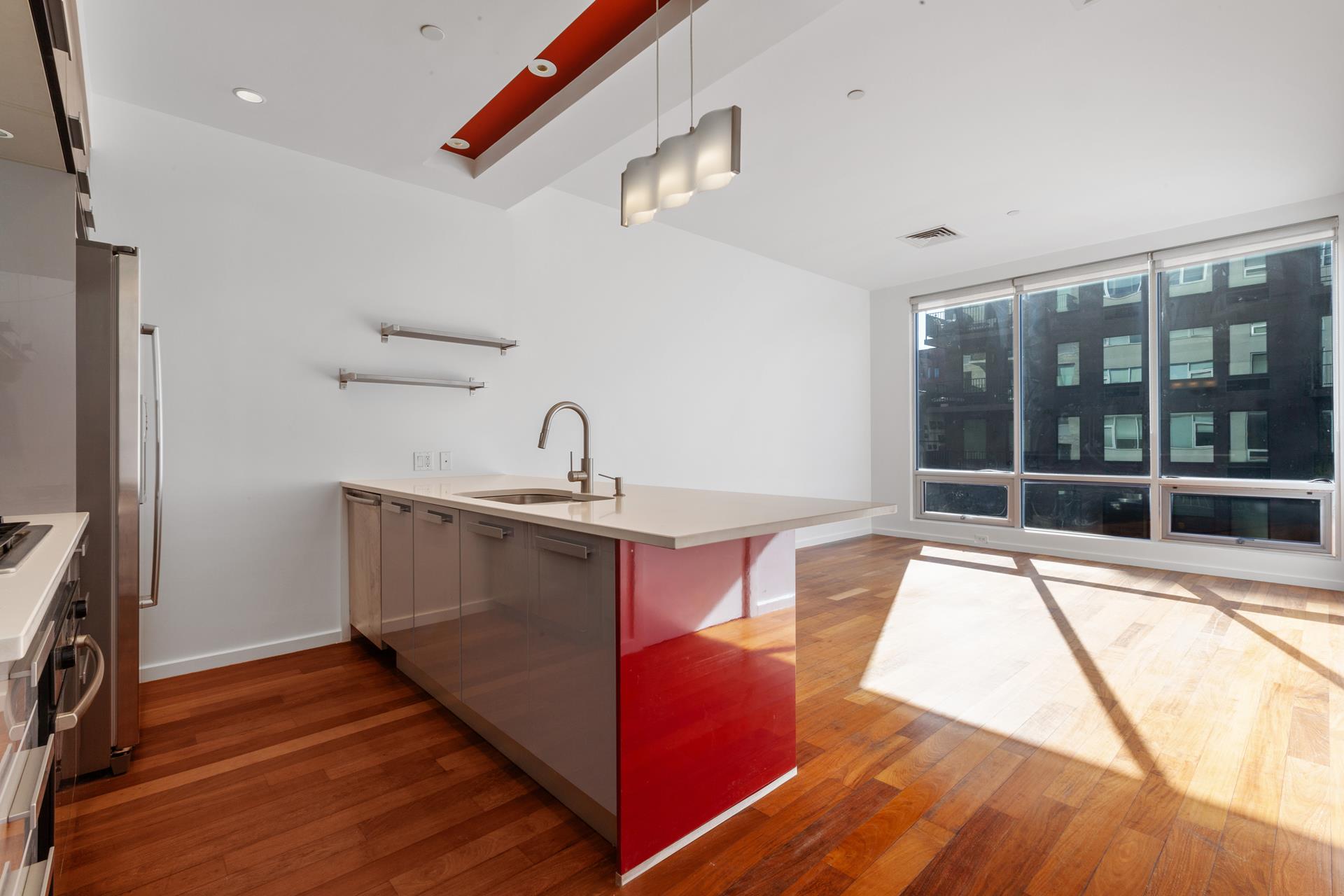 170 North 11th Street, Unit 3F Brooklyn, NY 11211 - Photo 7 of 9 a room with sink and view of living room