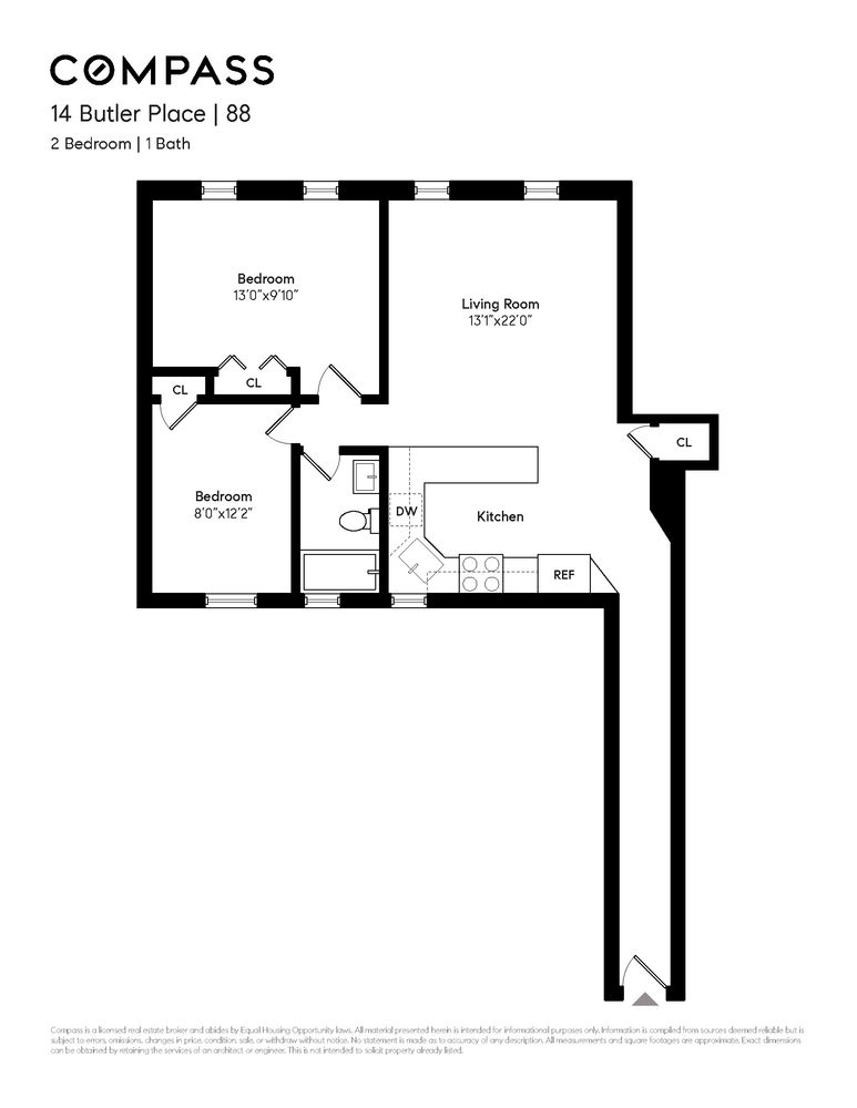 $925,000 | 14 Butler Place, Unit 88 | Prospect Heights