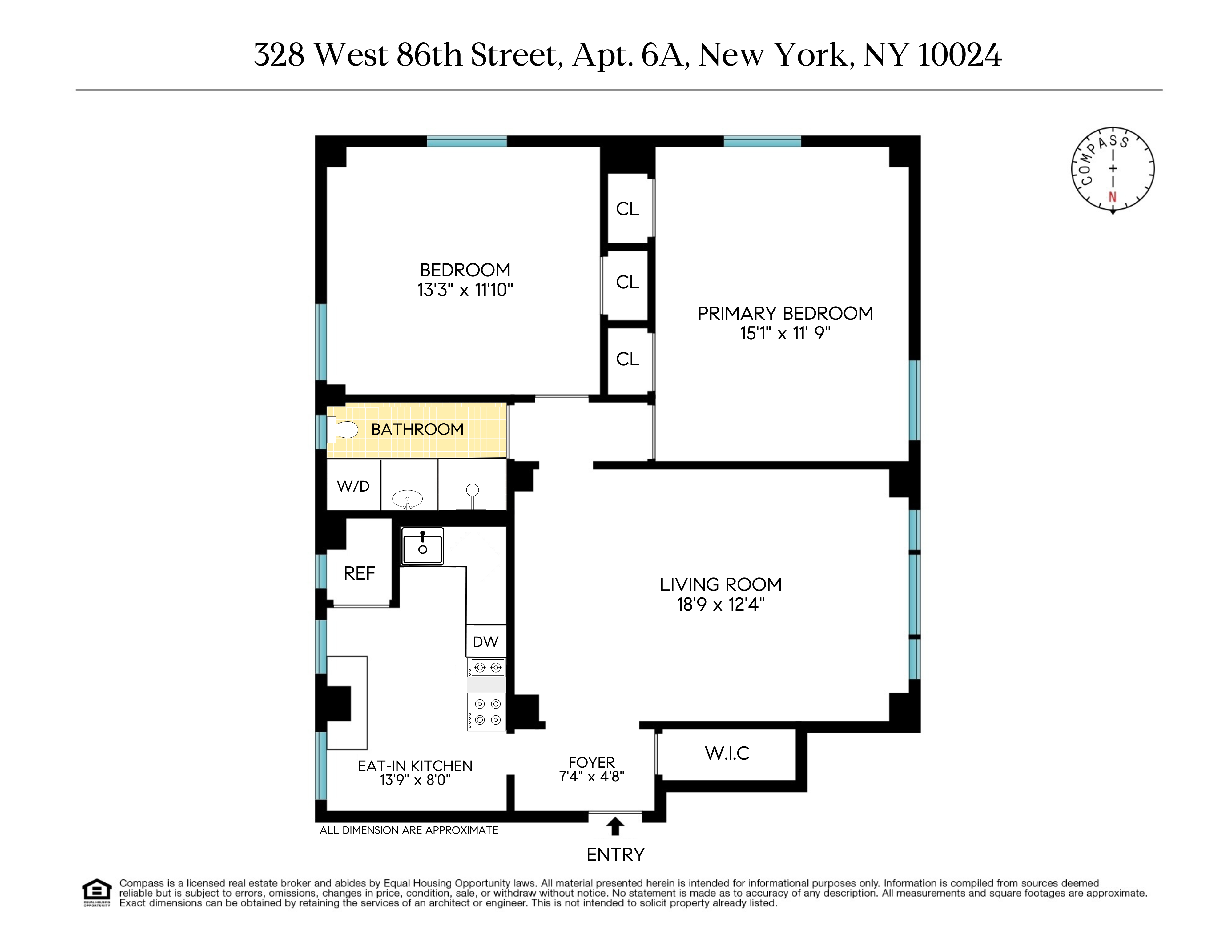 328 West 86th Street, Unit 6A Manhattan, NY 10024 - Photo 10 of 10