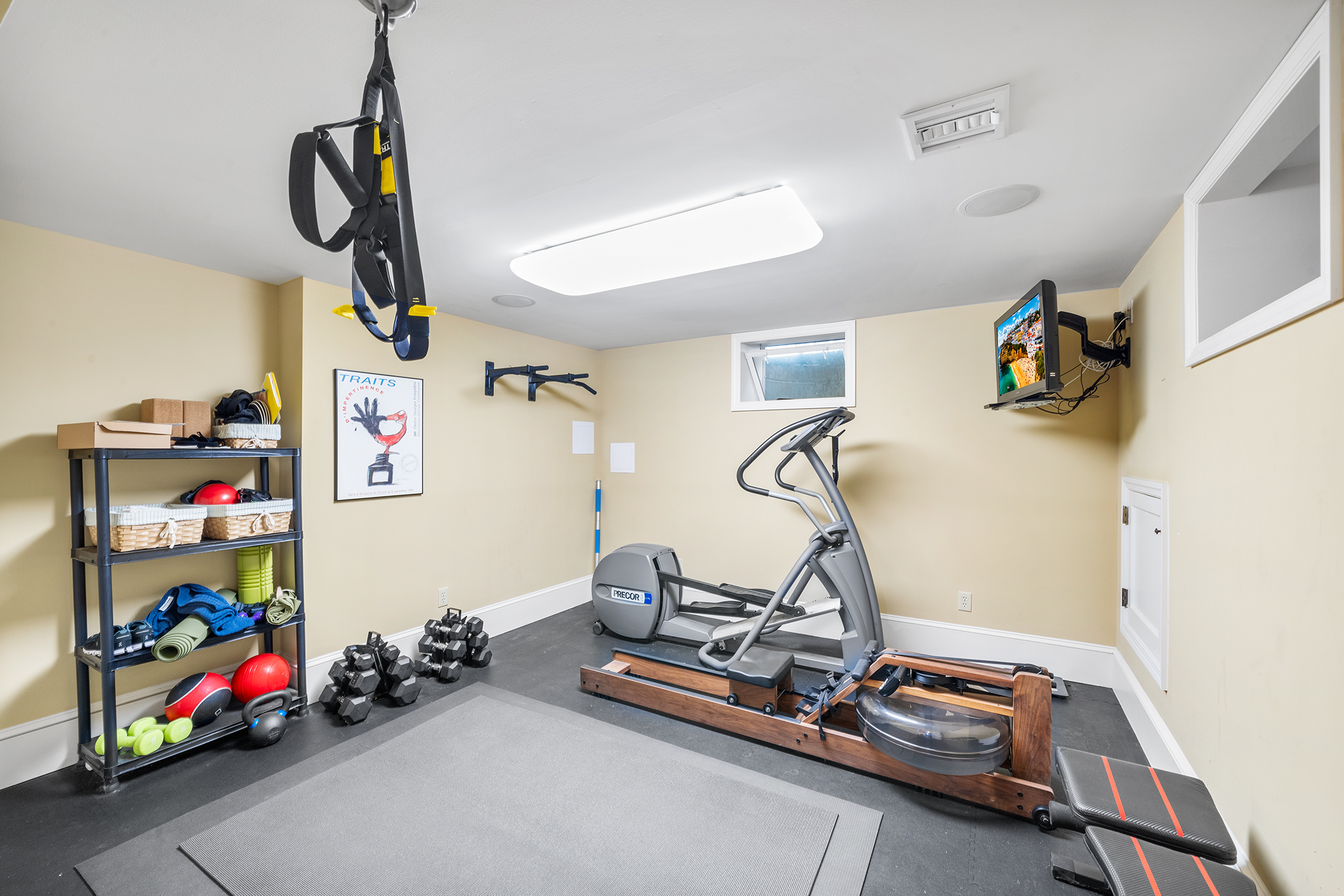 718 Arlington Road Narberth, PA 19072 - Photo 31 of 47 a view of a room with gym equipment