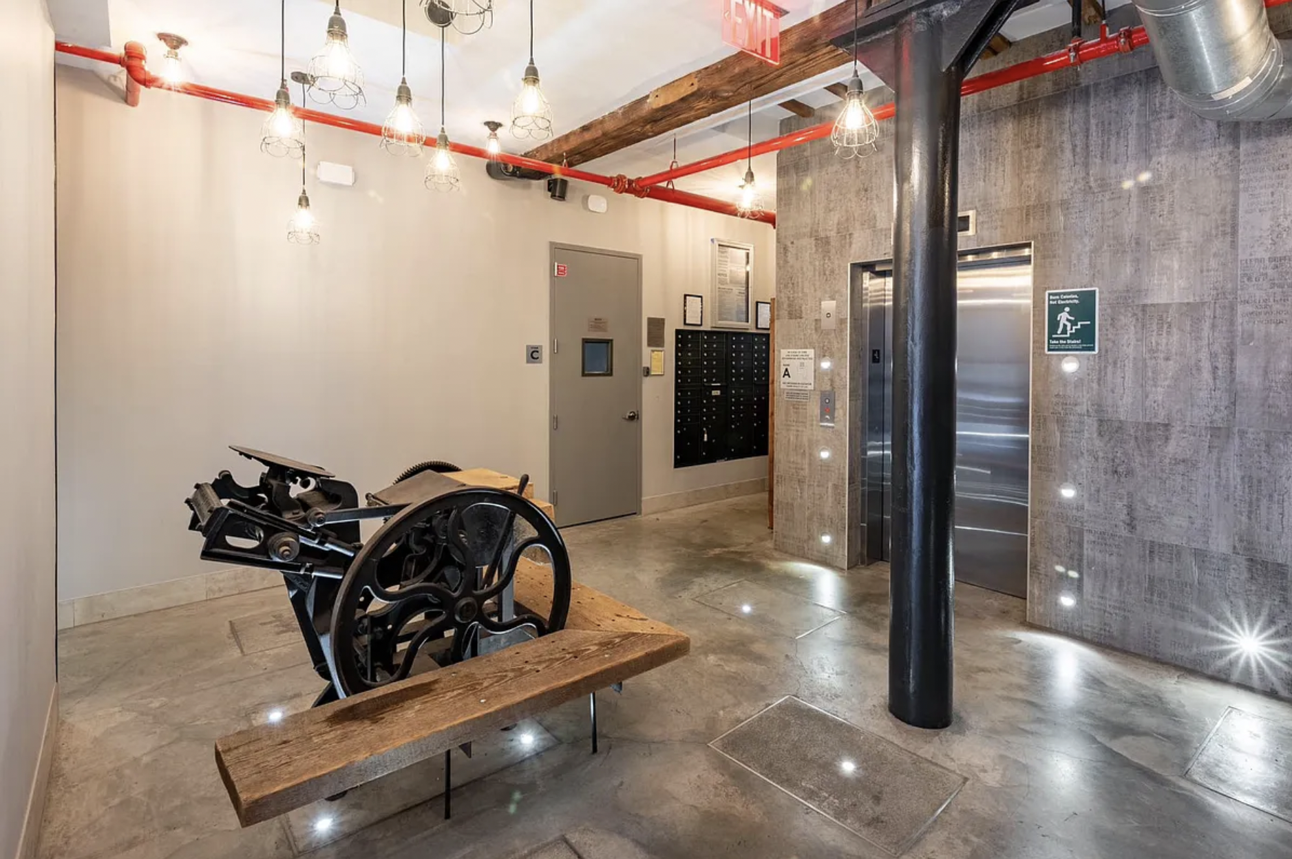 139 North 10th Street, Unit 4B Brooklyn, NY 11249 - Photo 10 of 10 a room with gym equipment