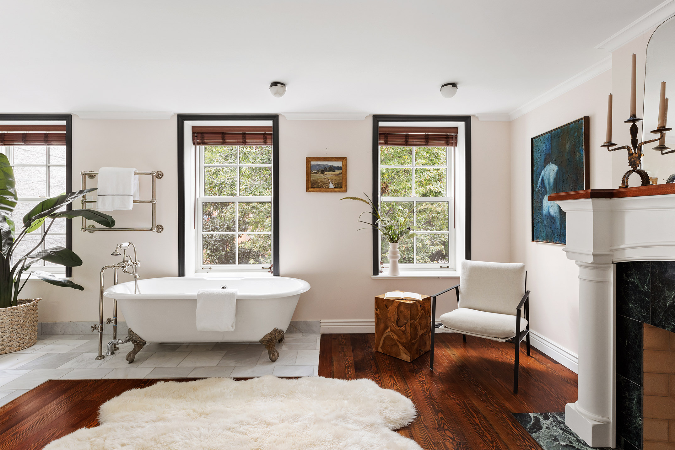 439 Sackett Street Brooklyn, NY 11231 - Photo 20 of 25 a living room with furniture a table and a large window