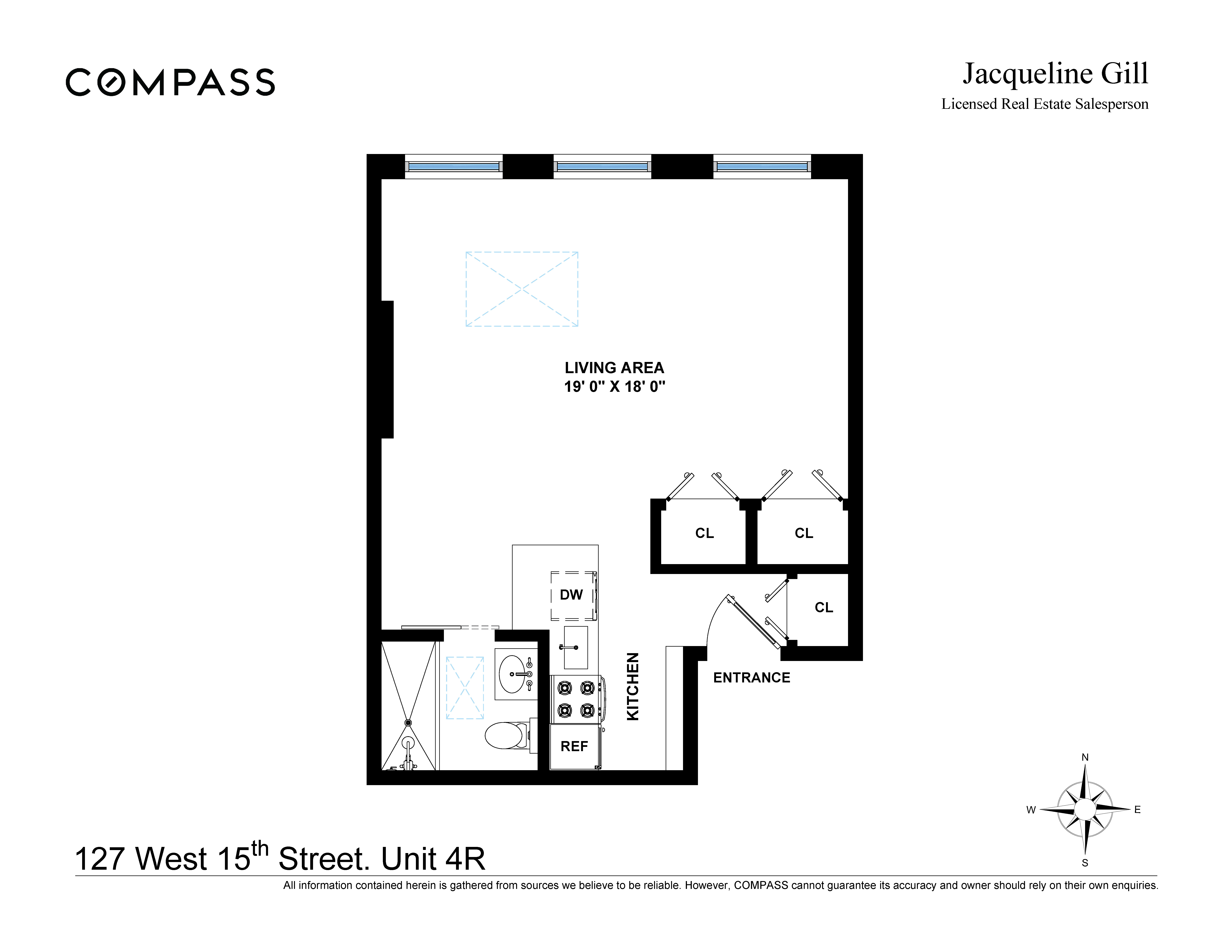 127 West 15th Street, Unit 4R Manhattan, NY 10011 - Photo 6 of 7