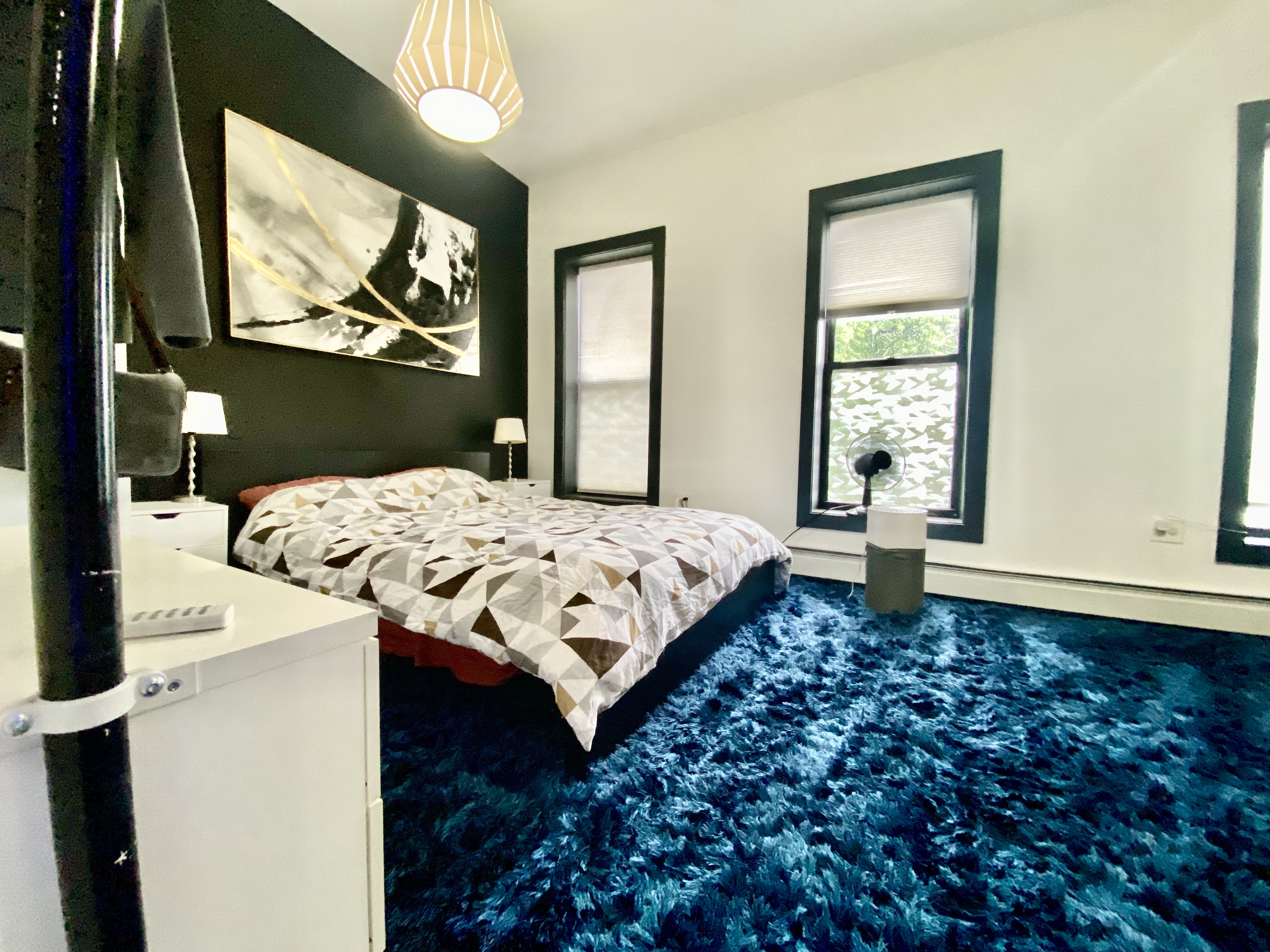 420 Kosciuszko Street, Unit 3 Brooklyn, NY 11221 - Photo 6 of 8 a bedroom with a bed and a window