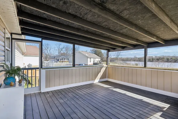 a view of wooden floor in a house