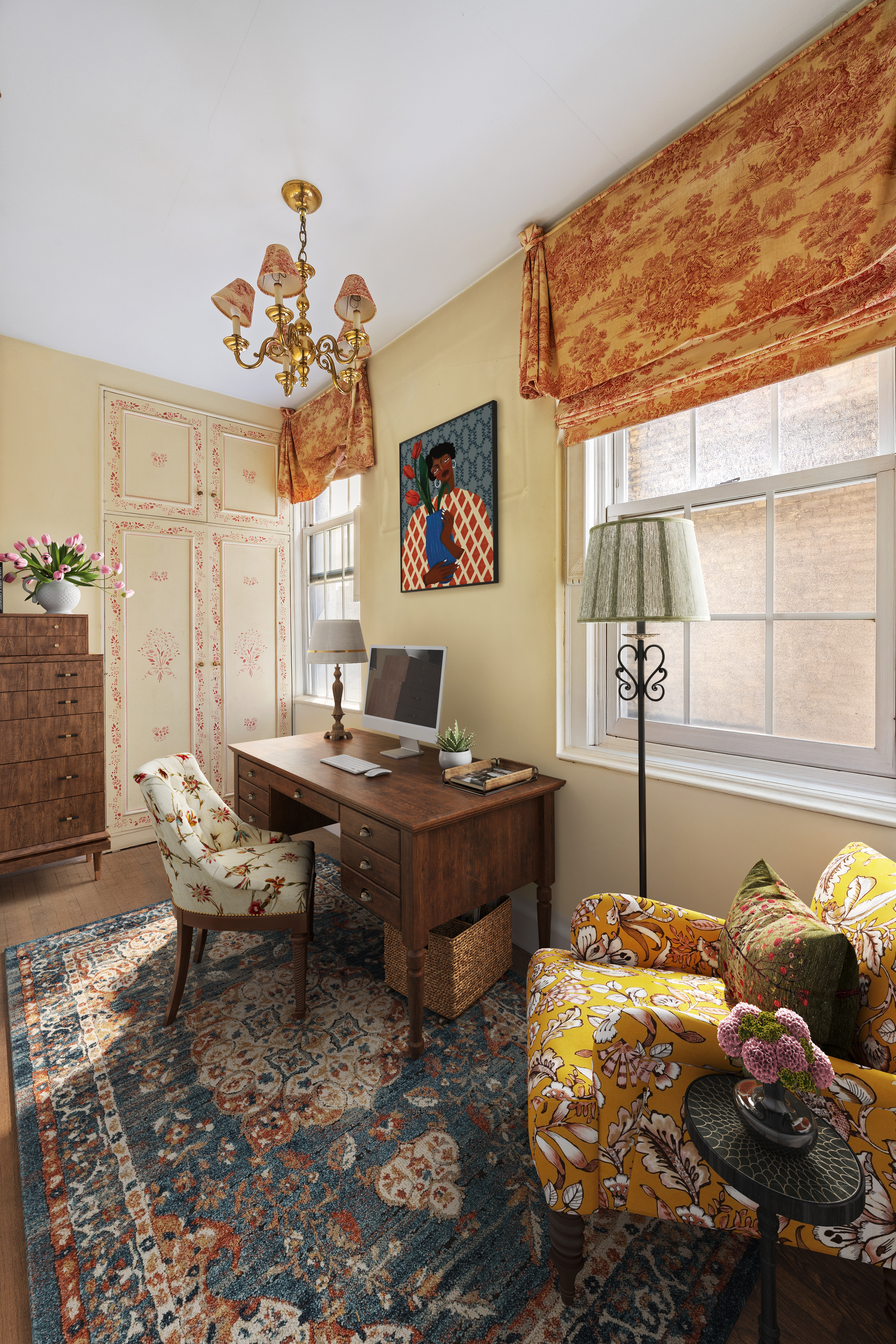 1001 Park Avenue, Unit 6N Manhattan, NY 10028 - Photo 8 of 12 a living room with hard wood furniture