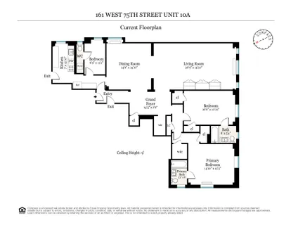 $2,150,000 | 161 West 75th Street, Unit 10A | Upper West Side