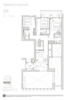 a black and white photo of a living room