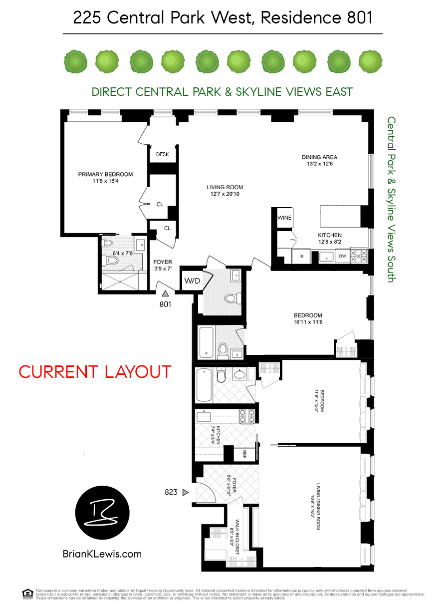 225 Central Park West, Unit 801 Manhattan, NY 10024 - Photo 20 of 21