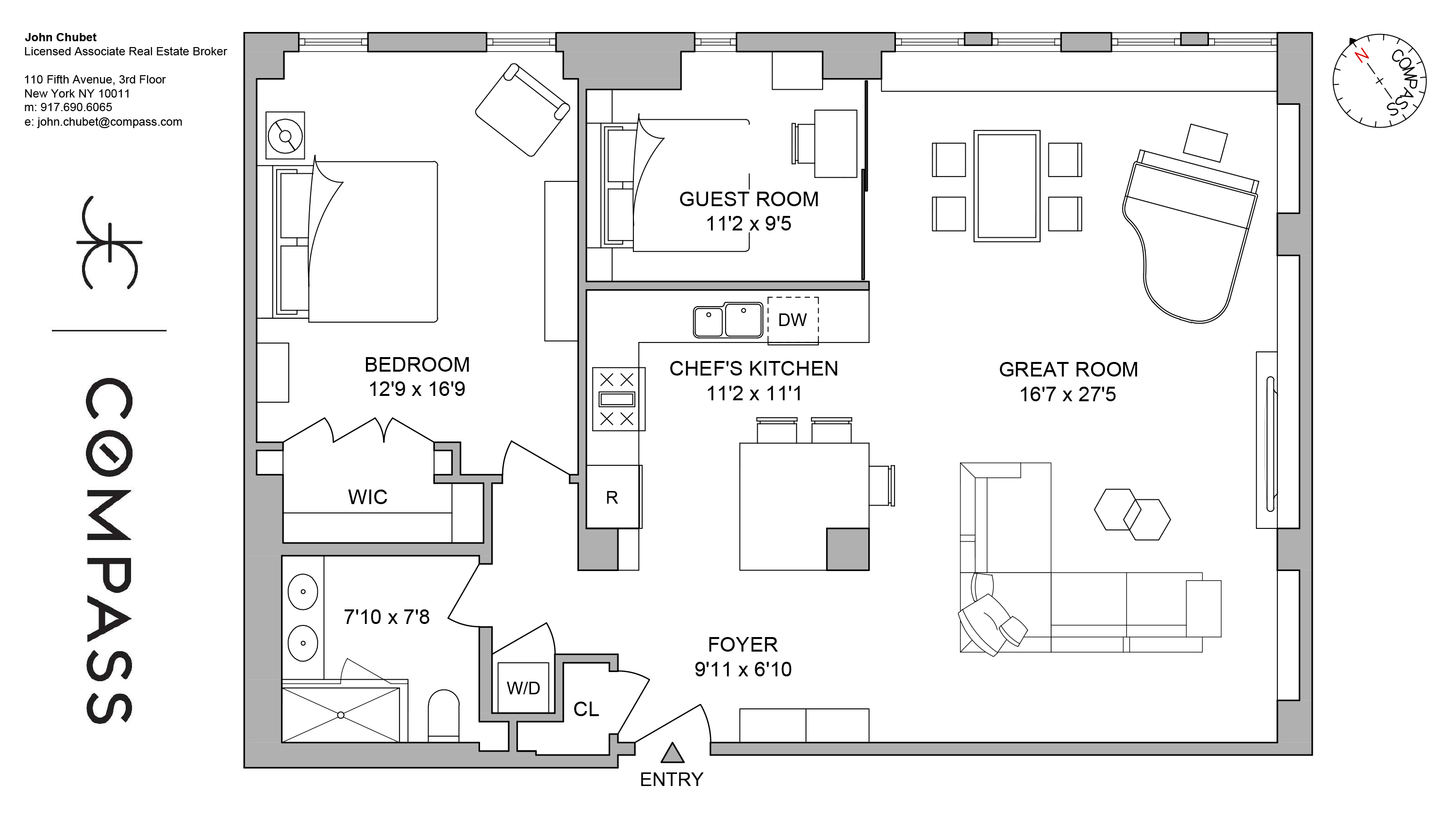 340 West 57th Street, Unit 7G Manhattan, NY 10019 - Photo 11 of 11