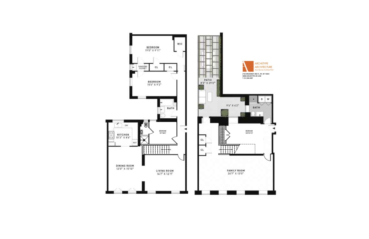311 West 97th Street, Unit 1W Manhattan, NY 10025 - Photo 15 of 15 a picture of floor plan