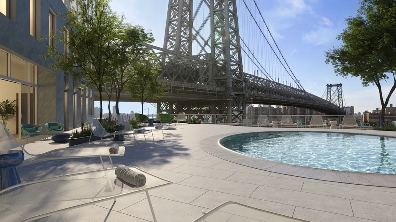 5 South 5th Street, Unit 913 Brooklyn, NY 11249 - Photo 6 of 24 a view of a house with backyard