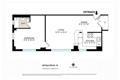 $599,000 | 245 East 25th Street, Unit 1G | Kips Bay