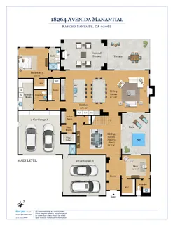 $4,150,000 | 18264 Avenida Manantial, Rancho Santa Fe, CA 92067