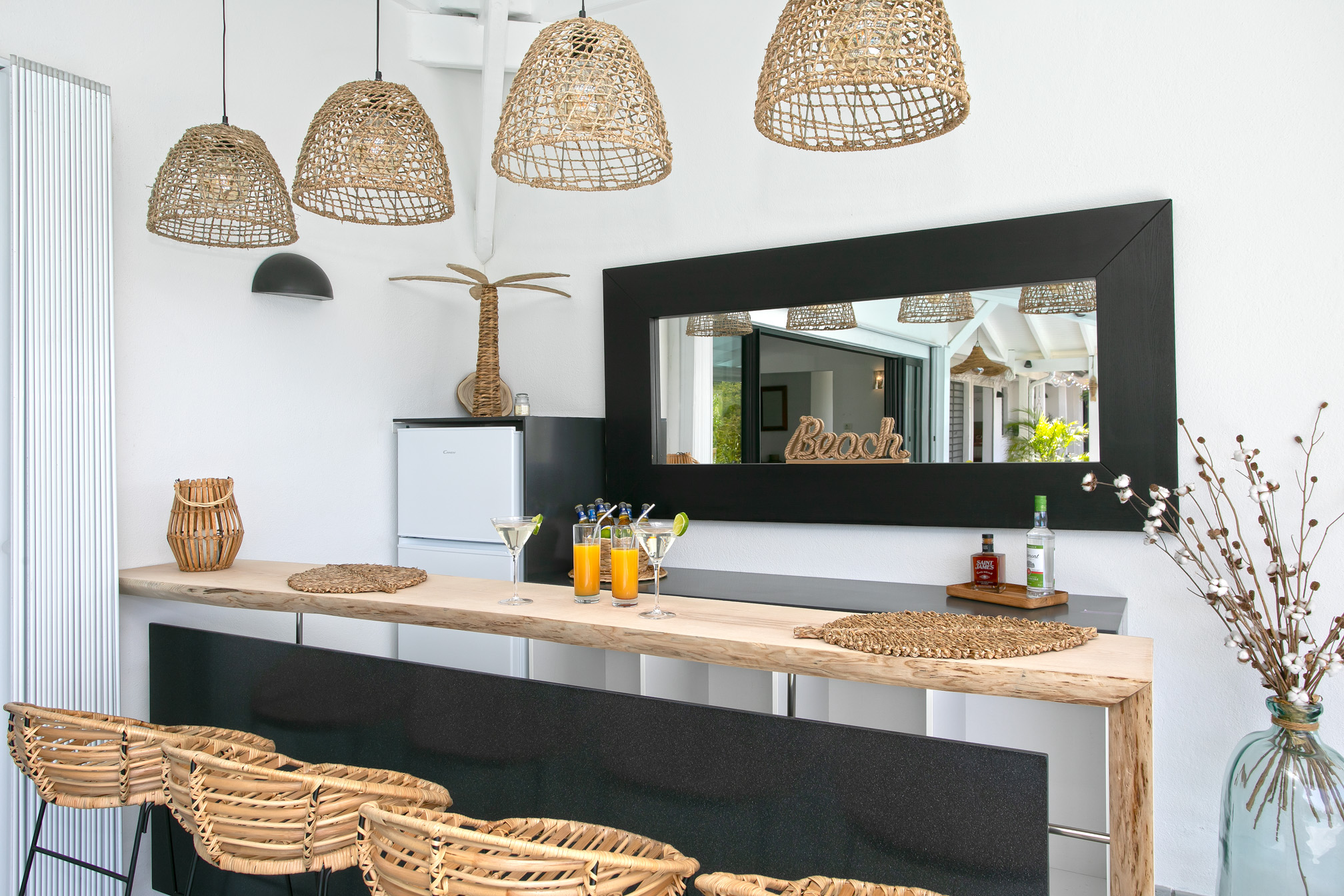 3 Rue Du Mont Vernon St. Martin, undefined 97150 - Photo 19 of 40 a bathroom with a sink and a mirror