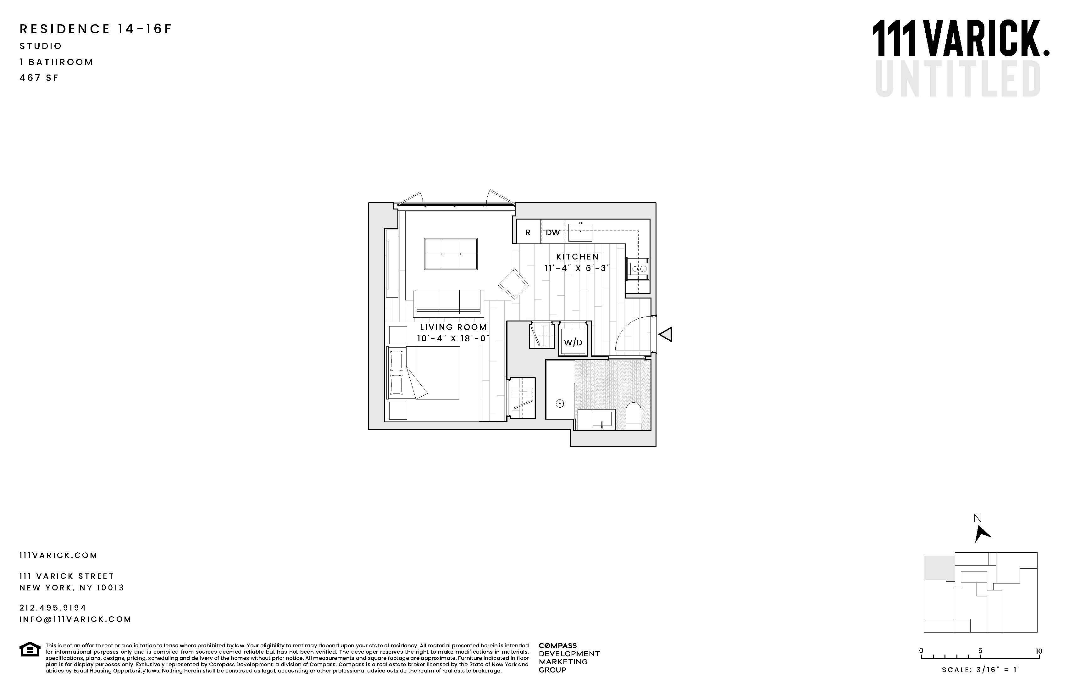 111 Varick Street, Unit 15F Manhattan, NY 10013 - Photo 20 of 20