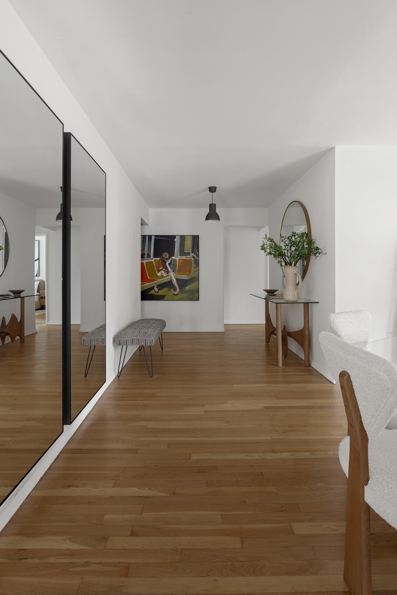 140 7th Avenue, Unit 4L Manhattan, NY 10011 - Photo 8 of 14 a view of a living room and dining room