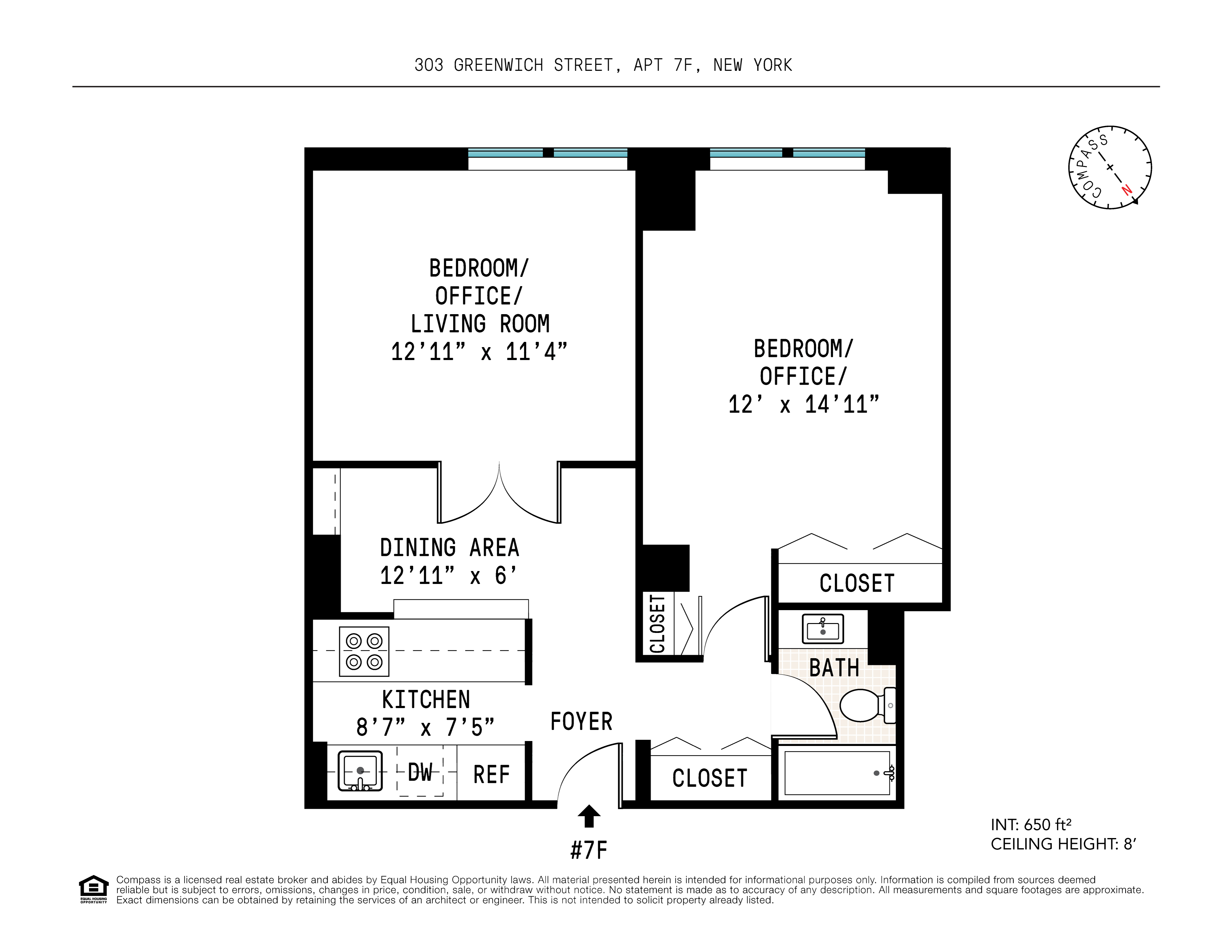 303 Greenwich Street, Unit 7F Manhattan, NY 10013 - Photo 7 of 7