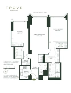 $2,995,000 | 1 Central Park West, Unit 30E | Upper West Side