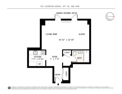 $399,000 | 310 Lexington Avenue, Unit 1B | Murray Hill
