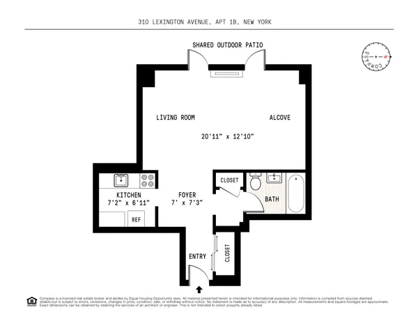 $399,000 | 310 Lexington Avenue, Unit 1B | Murray Hill